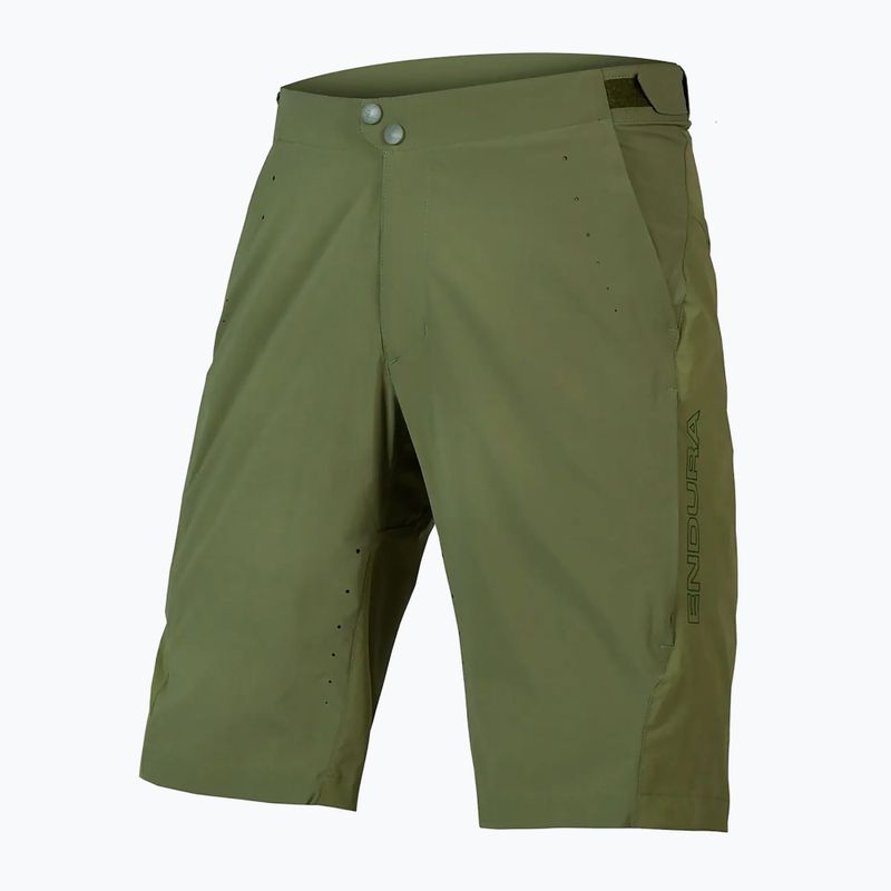 Pánské cyklistické šortky  Endura GV500 Foyle Baggy Bike Shorts olive green