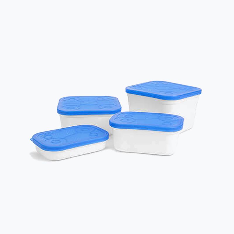 Preston White Bait Tubs bílá a modrá P0260005