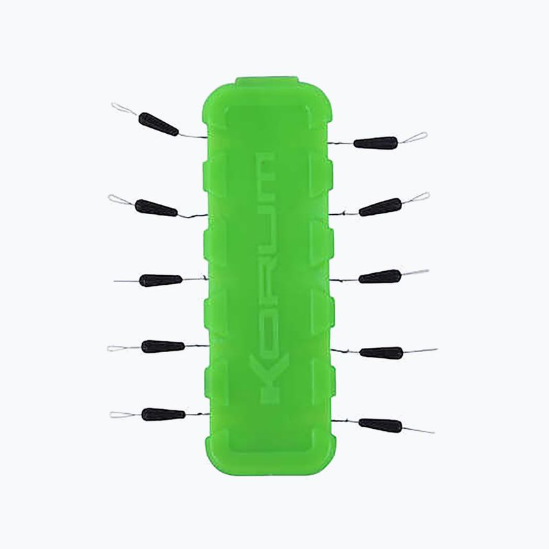 Korum Mega Grip Stops 10 rybářských zarážek černá K0310013 2