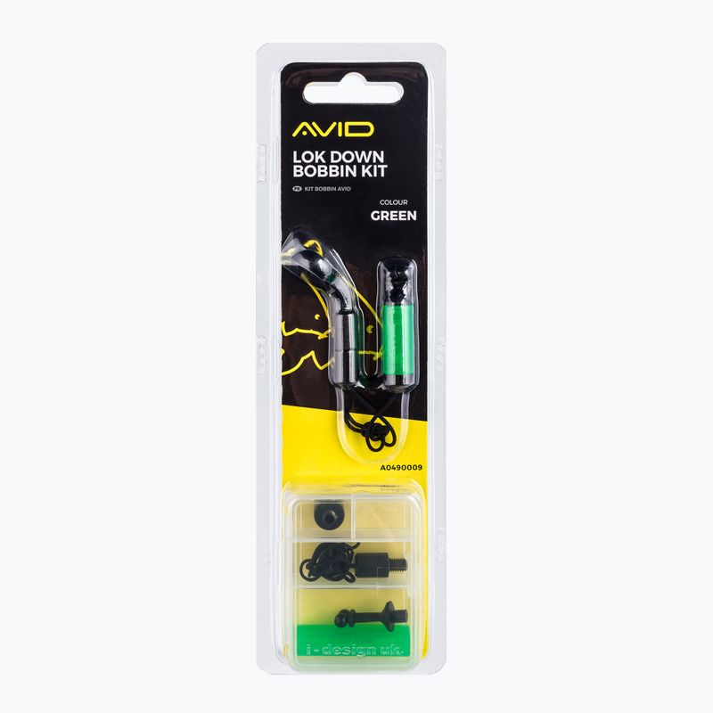 Kaprový závěsný maják Avid Carp Bobbin Kit Green A0490009