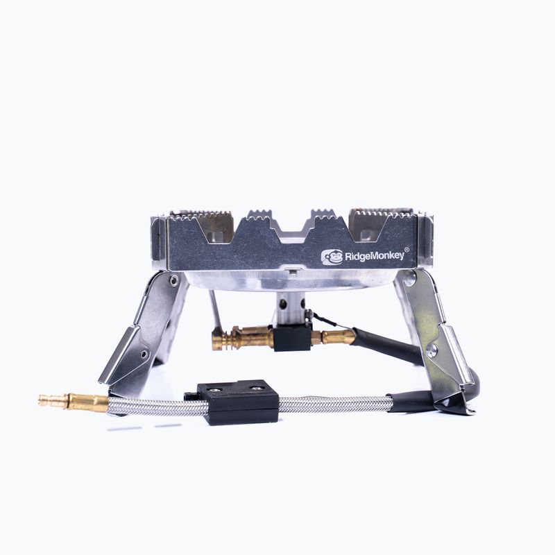 RidgeMonkey Quad Stove Pro silver RM183