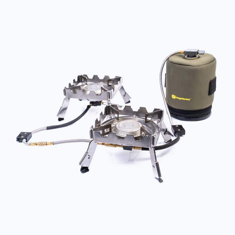 RidgeMonkey Quad Connect Pro Full Kit stříbrná RM186