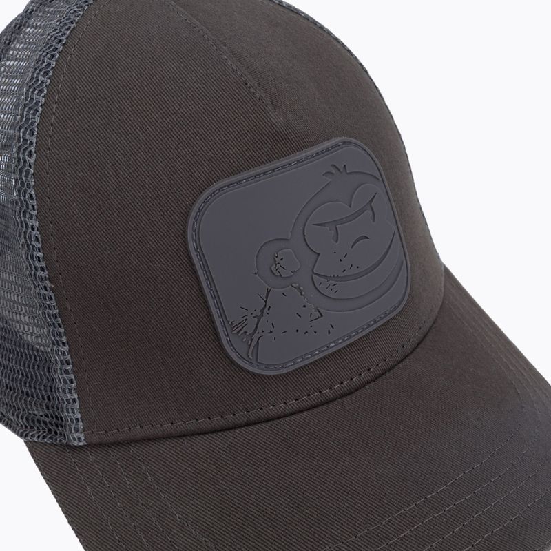 Pánská kšiltovka RidgeMonkey APEarel Dropback Snapback šedá RM294 5