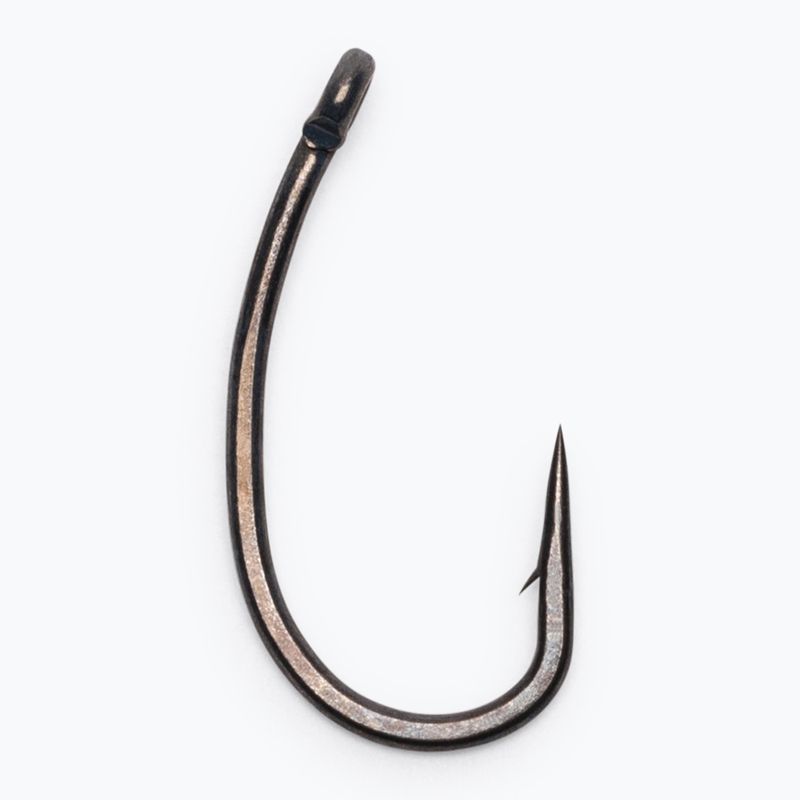 Ridge Monkey Ape-X Curve Ostnaté háčky šedé RMT285