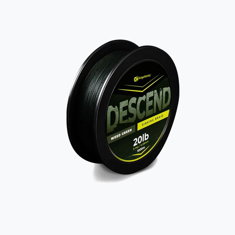 Ridge Monkey Descend Sinking Braid zelená RMT331