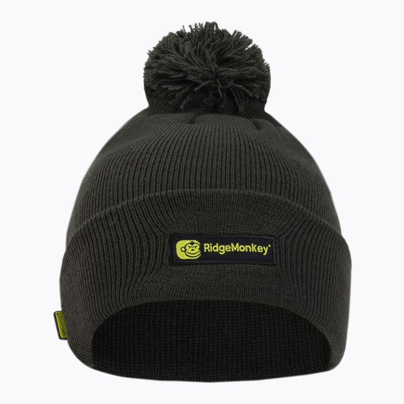 Pánská čepice Ridgemonkey Apearel Bobble Beanie Hat green RM557 2