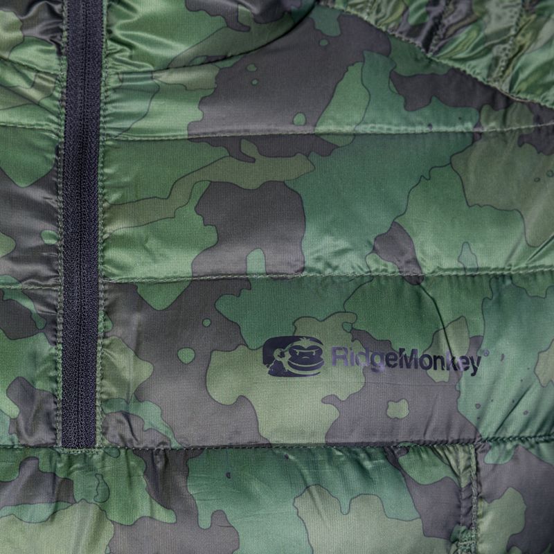 Pánská rybářská bunda Ridgemonkey Apearel K2Xp Compact Coat zelená RM571 4