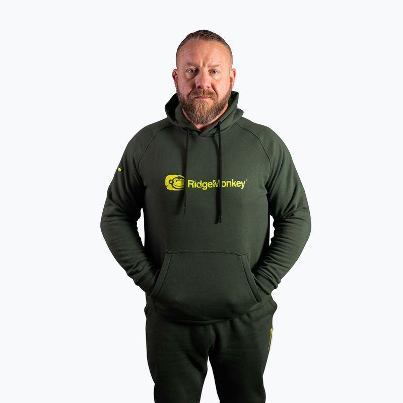 Pánská mikina Ridgemonkey Apearel Heavyweight Hoody green RM623