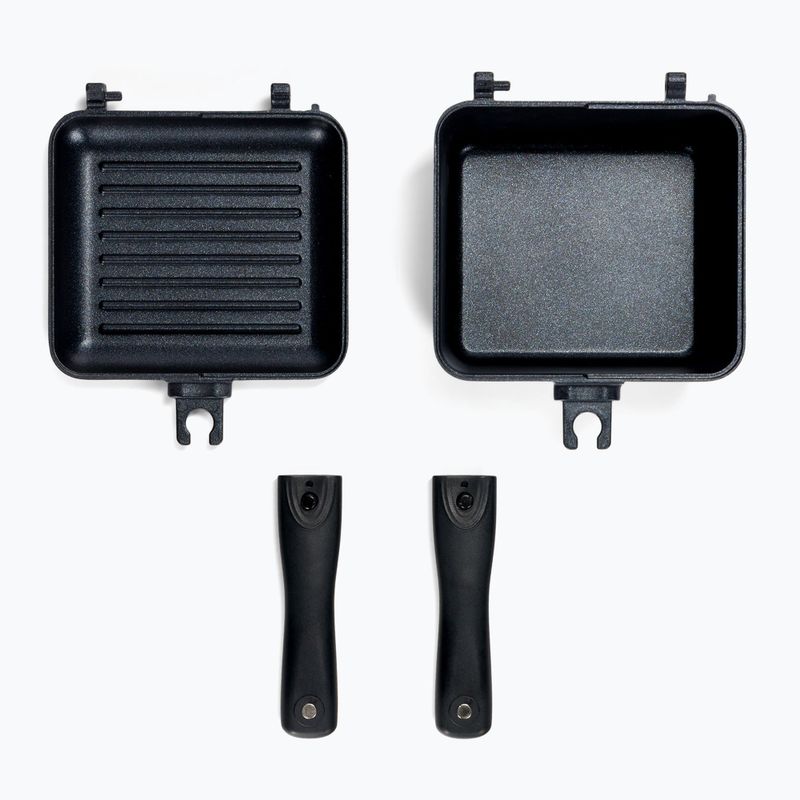RidgeMonkey Connect Mini Pan & Griddle černý hrnec MMP PG 3