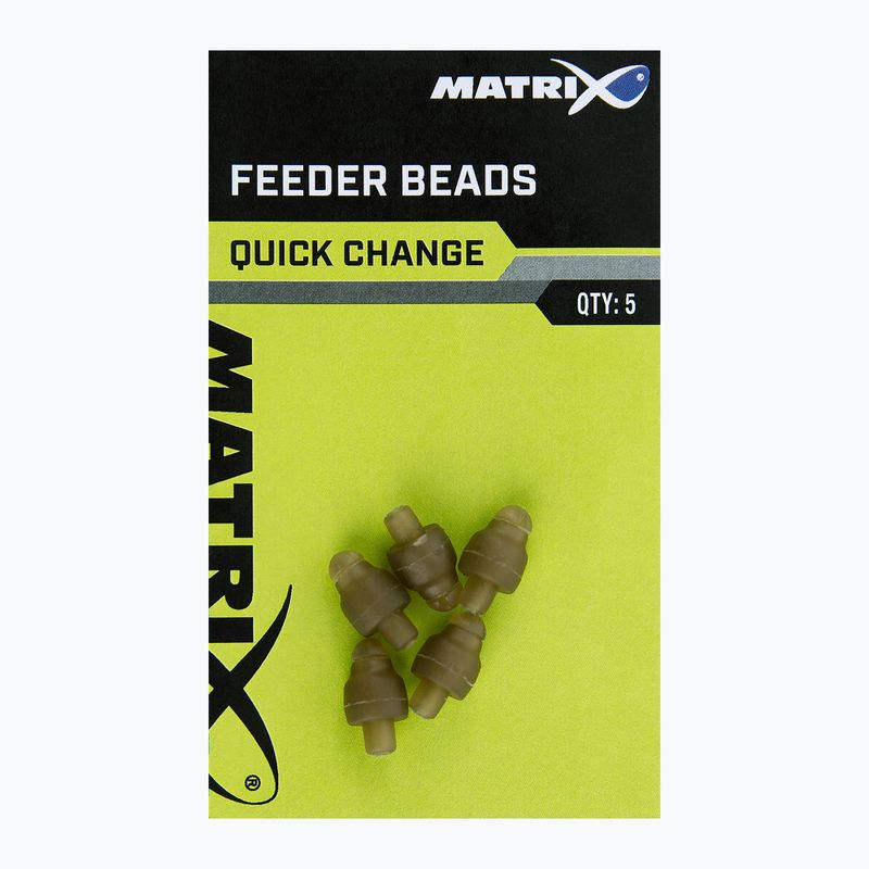 Matrix Quick Change Feeder Beads 5 ks hnědá GAC379