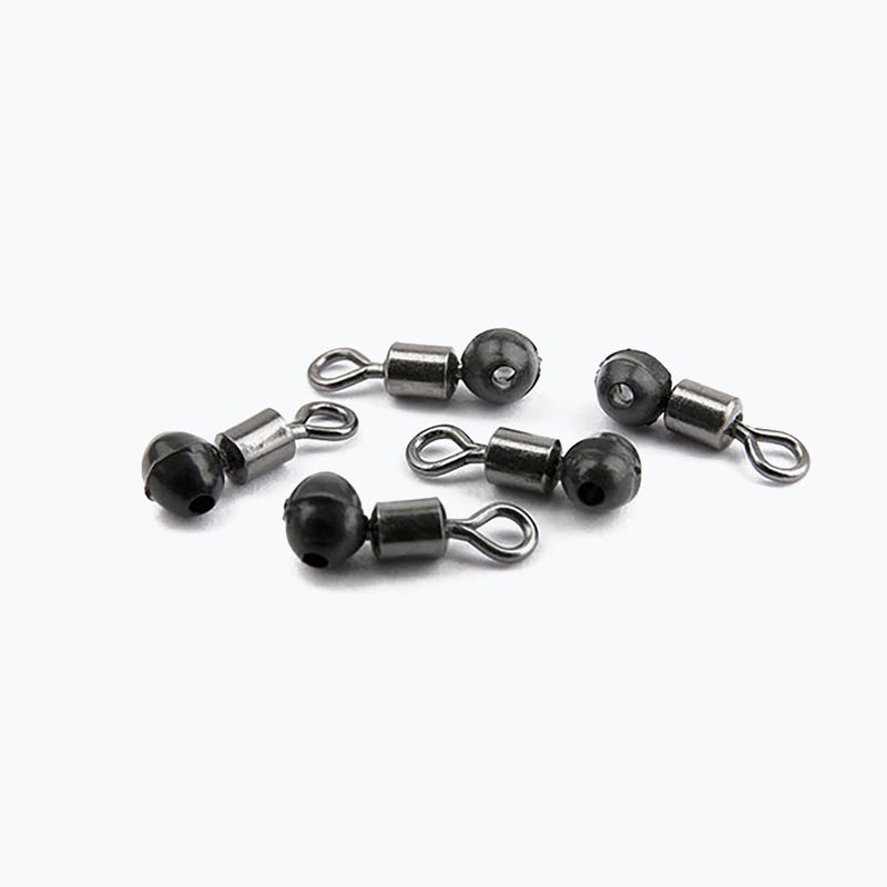 Rybářské přepínače Matrix Bead Swivels 10 ks černé GAC375 2