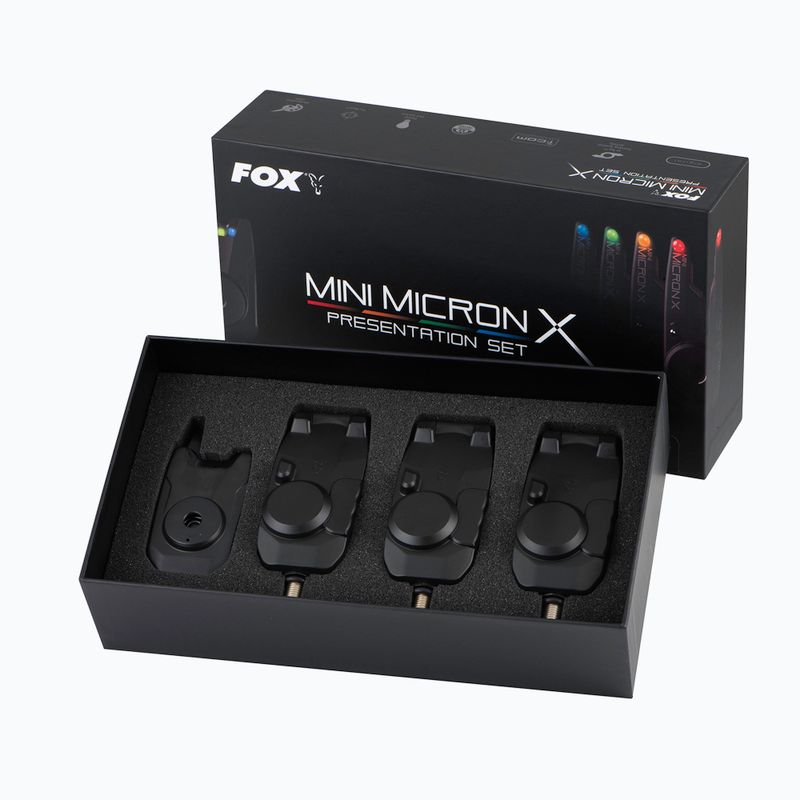 Sada prutů Fox Mini Micron X 3 černá CEI198