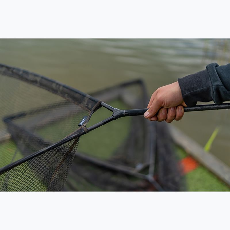 Podběrák Fox International Horizon X6 Carbon Landing Net camo 14