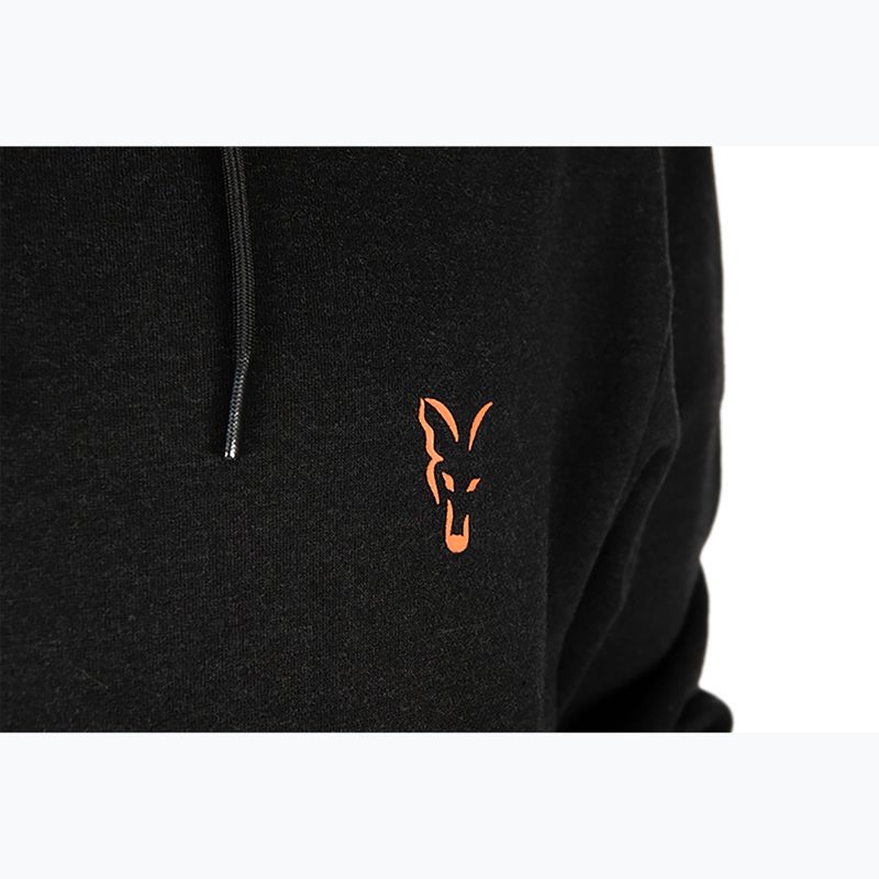 Mikina Fox International Collection Hoody black/orange 7