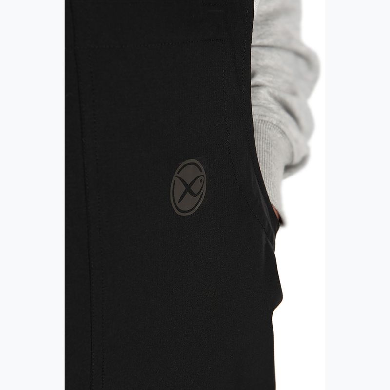 Rybářské kalhoty Matrix Ultra-Light Salopettes black 6