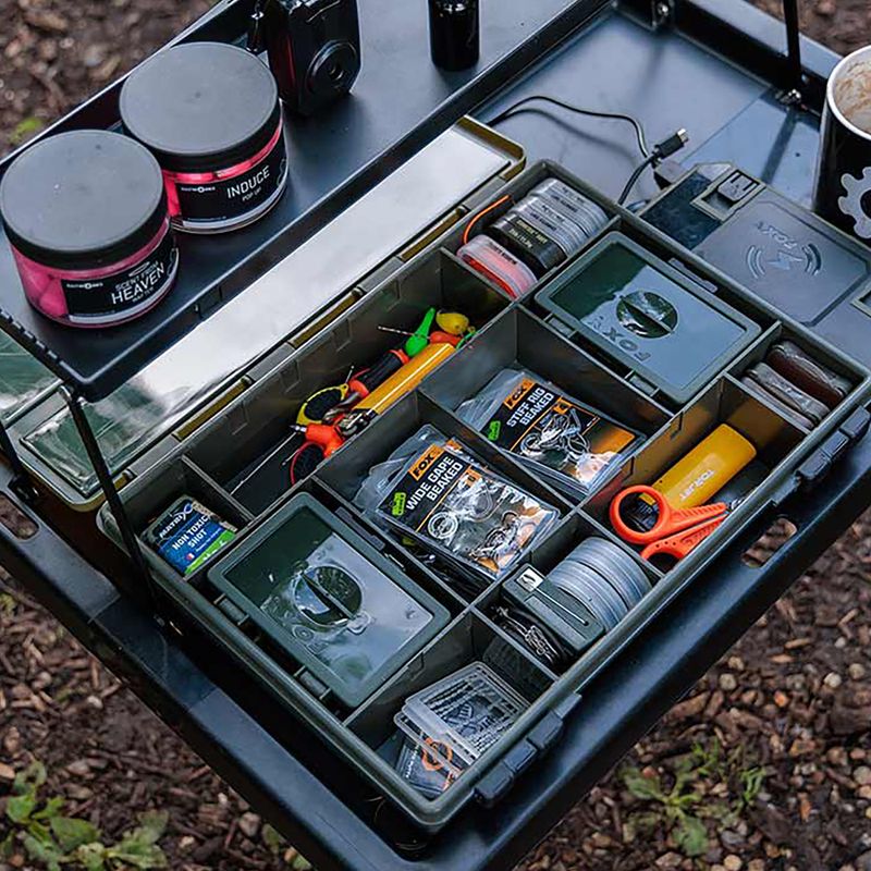 Stolek Fox International 2 Tier Bivvy Table 9