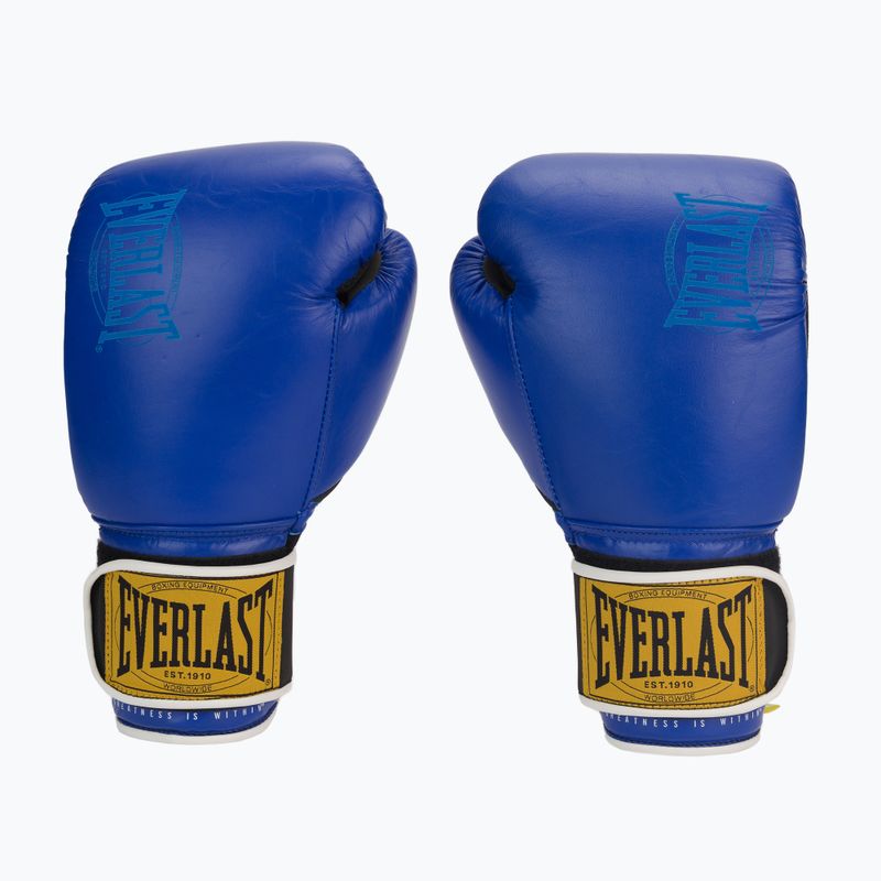 Boxerské rukavice EVERLAST 1910 Classic modré EV1910 BLU-14 oz.