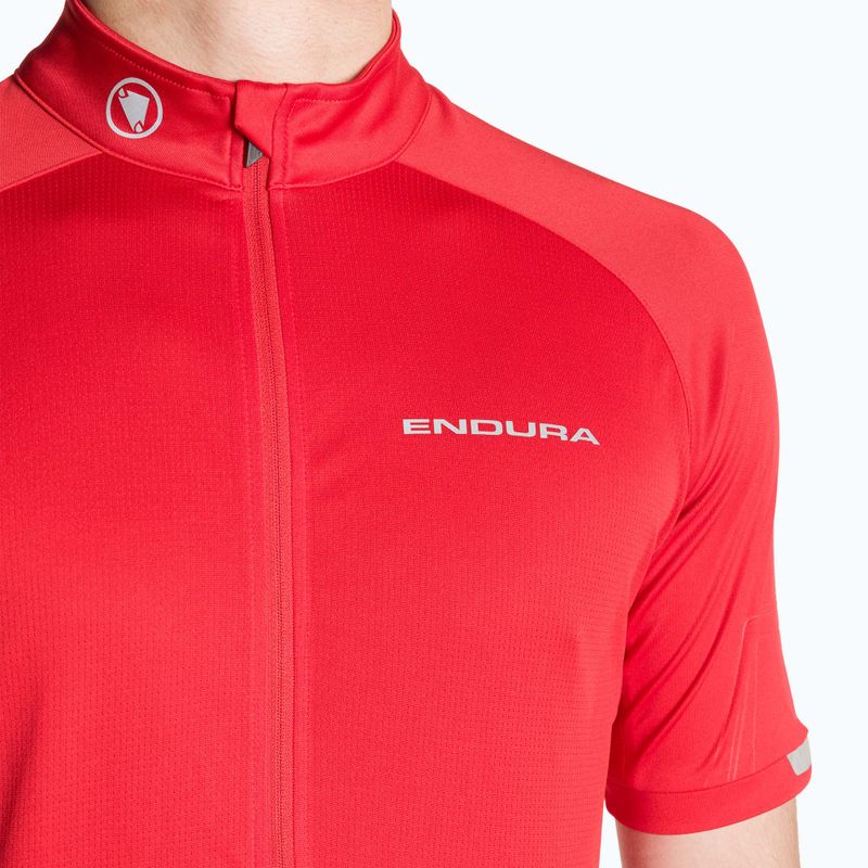 Pánský cyklistický dres Endura Xtract II red 3