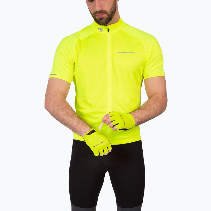 Pánské cyklistické rukavice Endura Xtract hi-viz yellow 6