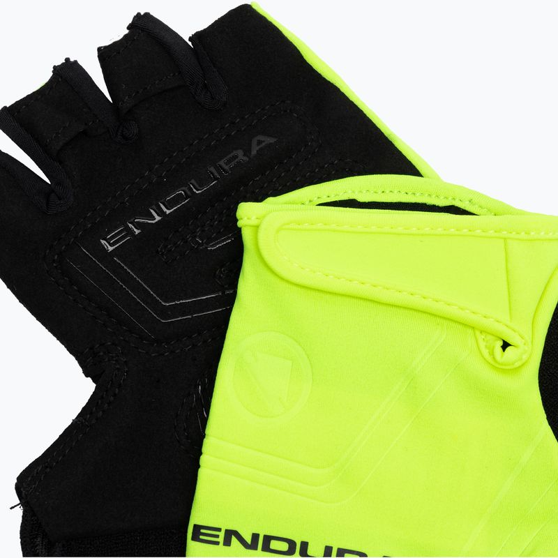 Pánské cyklistické rukavice Endura Xtract hi-viz yellow 4