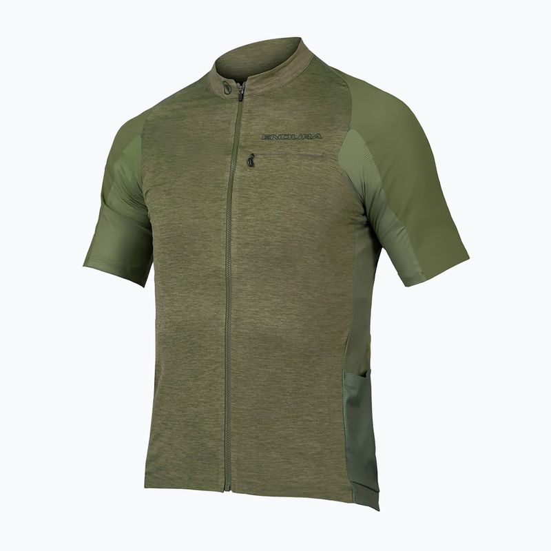 Pánský cyklistický dres Endura GV500 Reiver S/S olive green 6