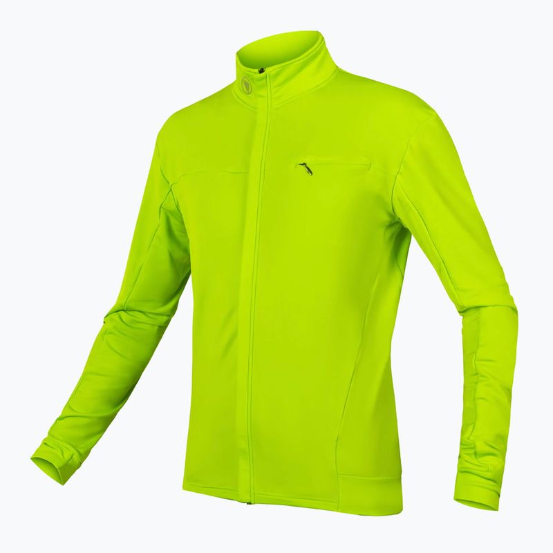 Pánský cyklistický dres Longsleeve Endura Xtract Roubaix hi-viz yellow