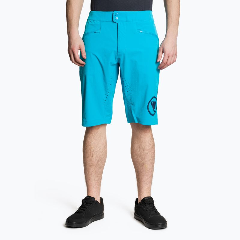 Pánské cyklistické šortky  Endura Singletrack Lite Short Sht electric blue