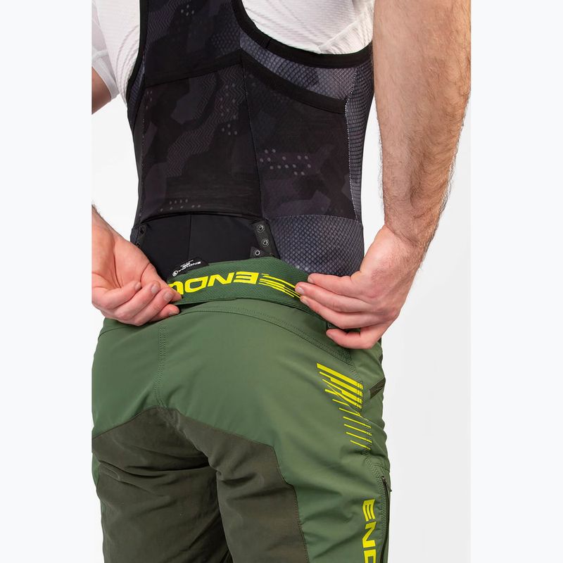 Pánské cyklistické šortky Endura Singletrack Liner Bibshort black 7