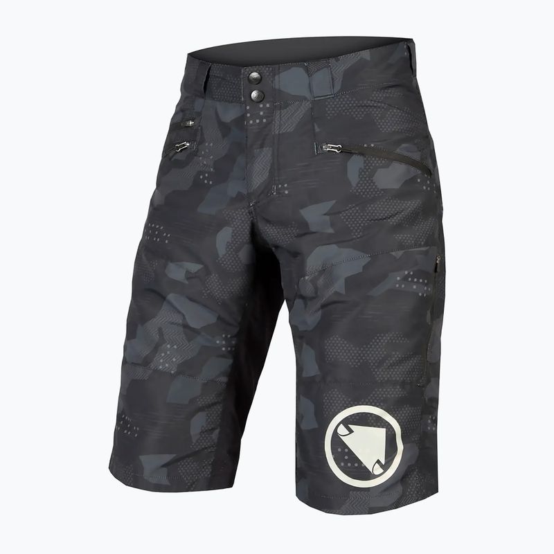 Pánské cyklistické šortky  Endura Singletrack II Short black camo 6