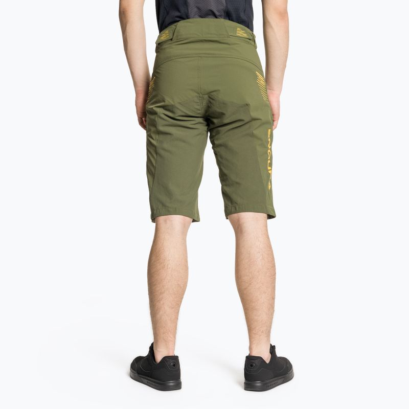 Pánské cyklistické šortky  Endura Singletrack II Short olive green 2