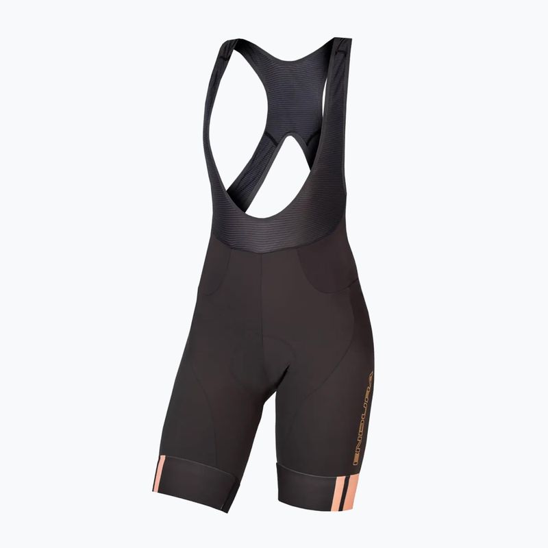 Dámské cyklistické šortky Endura FS260-Pro DS Bibshort neon peach