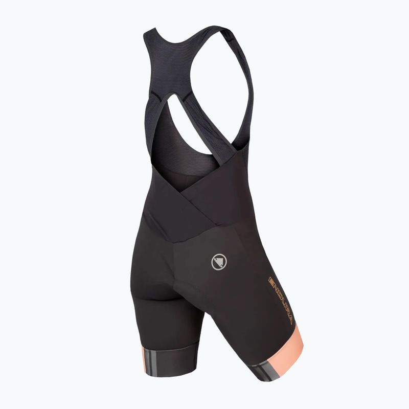 Dámské cyklistické šortky Endura FS260-Pro DS Bibshort neon peach 2