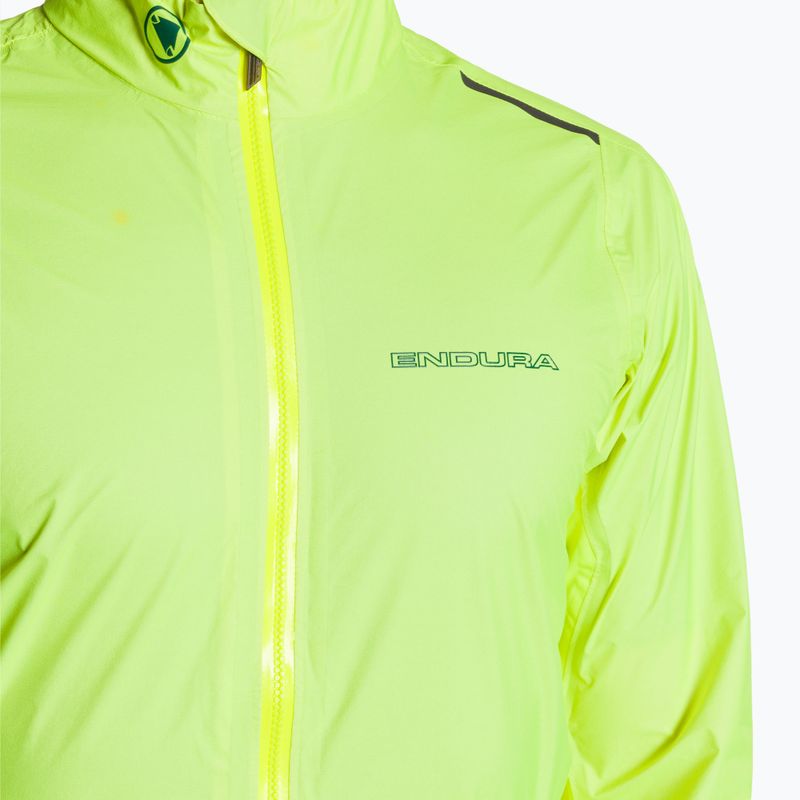 Pánská cyklistická bunda Endura Pro SL Waterproof hi-viz yellow 3