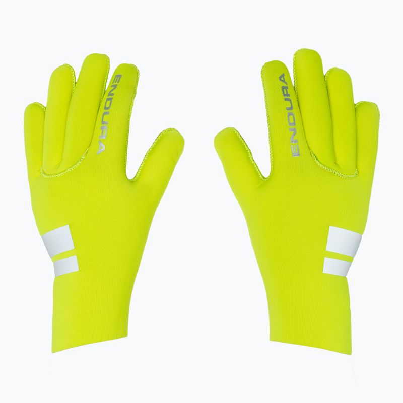 Pánské cyklistické rukavice Endura FS260-Pro Nemo Glove II hi-viz yellow 2