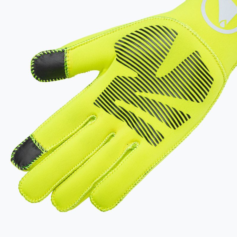 Pánské cyklistické rukavice Endura FS260-Pro Nemo Glove II hi-viz yellow 6