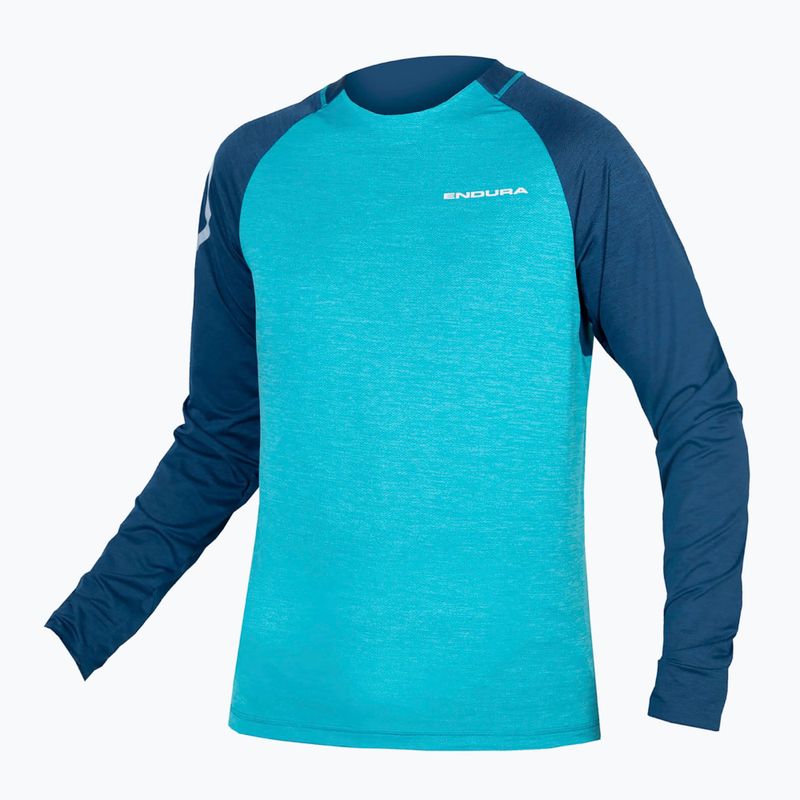 Pánský cyklistický dres Longsleeve Endura Singletrack atlantic 6