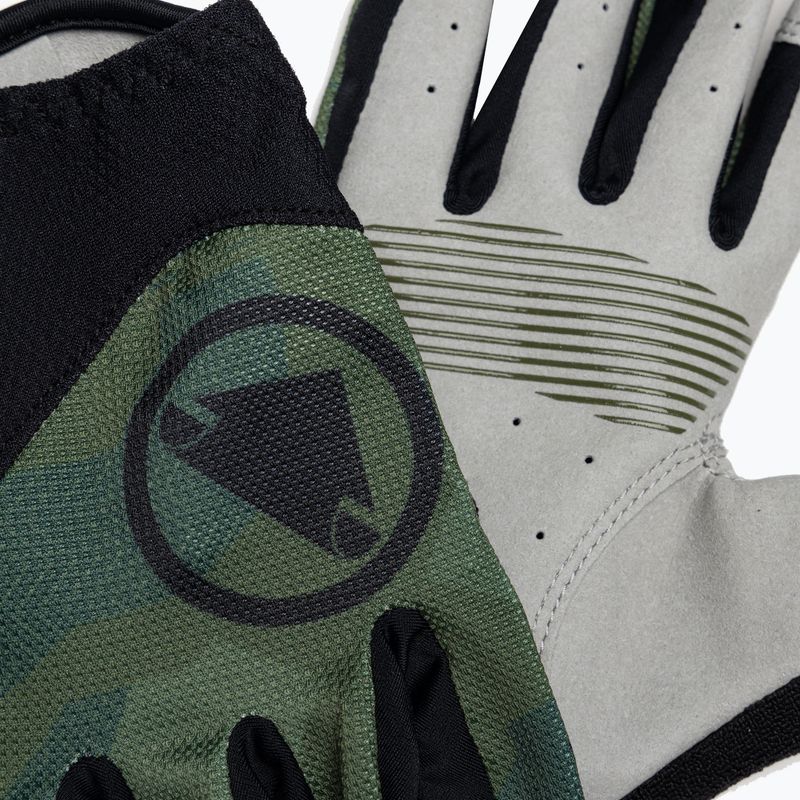 Pánské cyklistické rukavice Endura Hummvee Lite Icon tonal olive 4