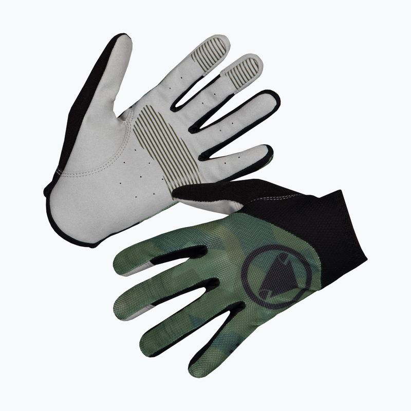 Pánské cyklistické rukavice Endura Hummvee Lite Icon tonal olive 5