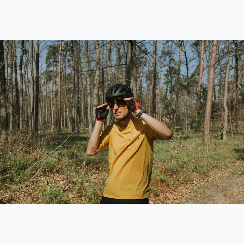 Pánský cyklistický dres Endura GV500 Foyle Tech mustard 6