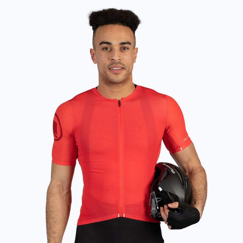 Pánský cyklistický dres Endura Pro SL Race pomegranate