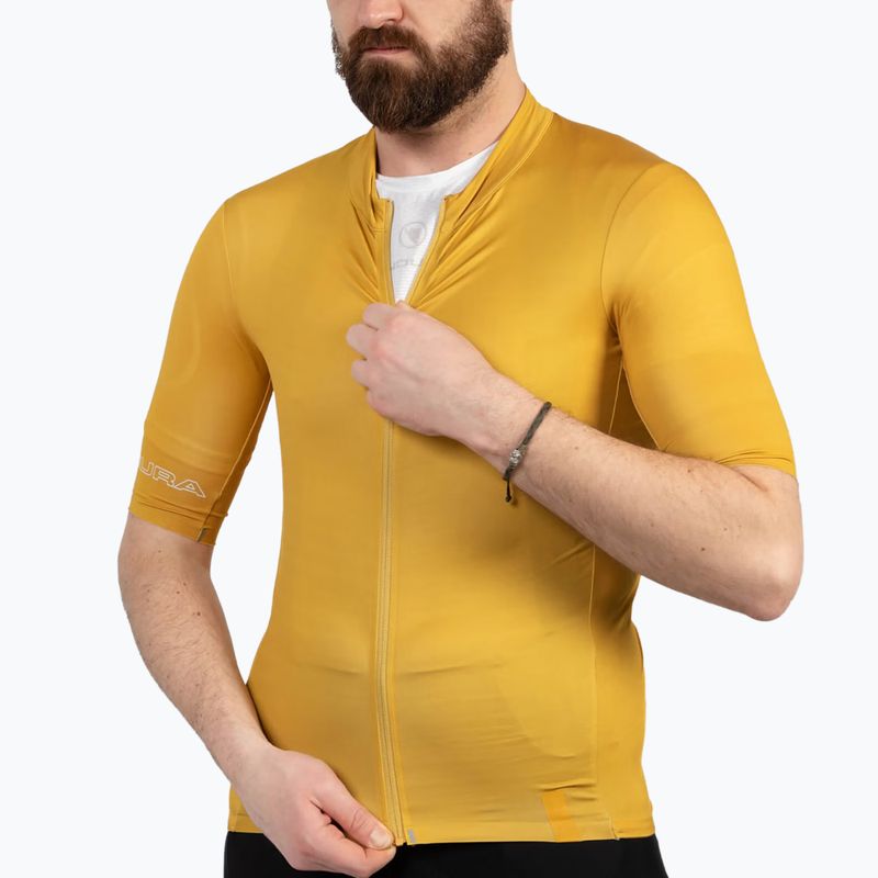 Pánský cyklistický dres Endura Pro SL mustard 2