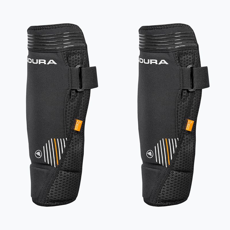 Cyklistické chrániče holení Endura MT500 D3O Shinguard black