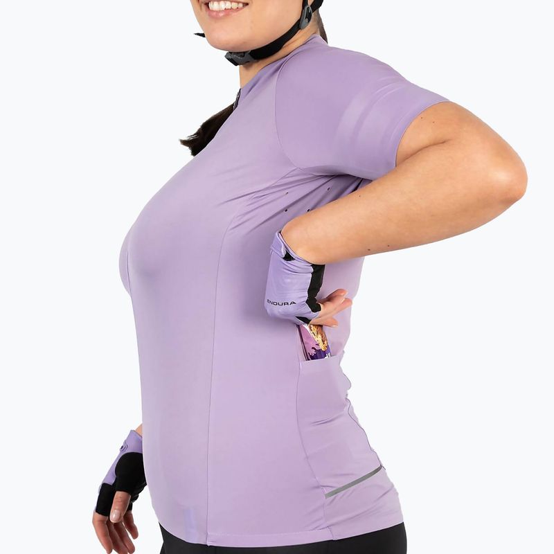 Dámský cyklistický dres Endura Pro SL II S/S violet 7