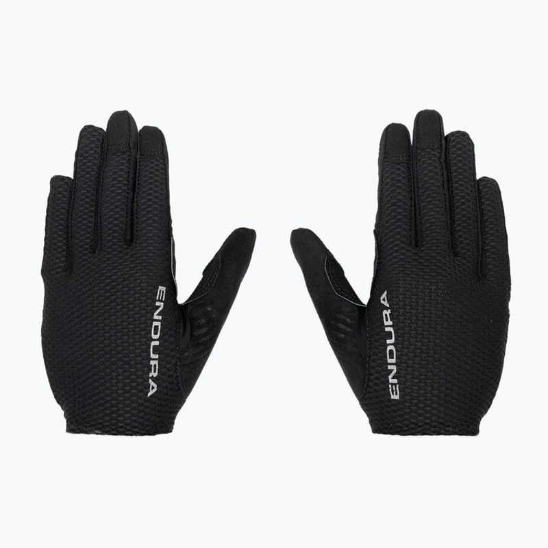 Pánské cyklistické rukavice Endura EGM Full Finger black 3