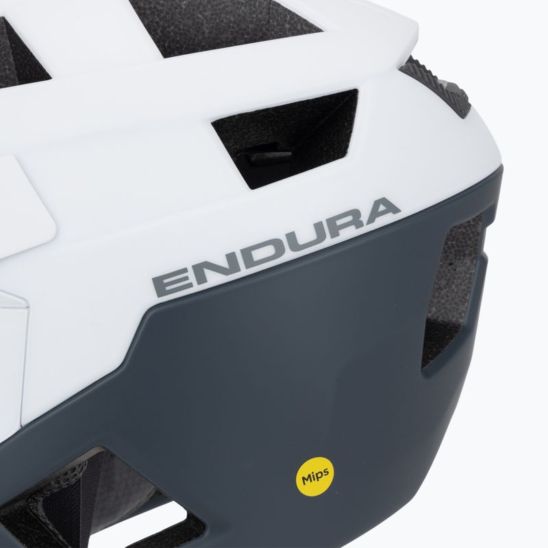 Cyklistická přilba Endura Singletrack Full Face MIPS white 7