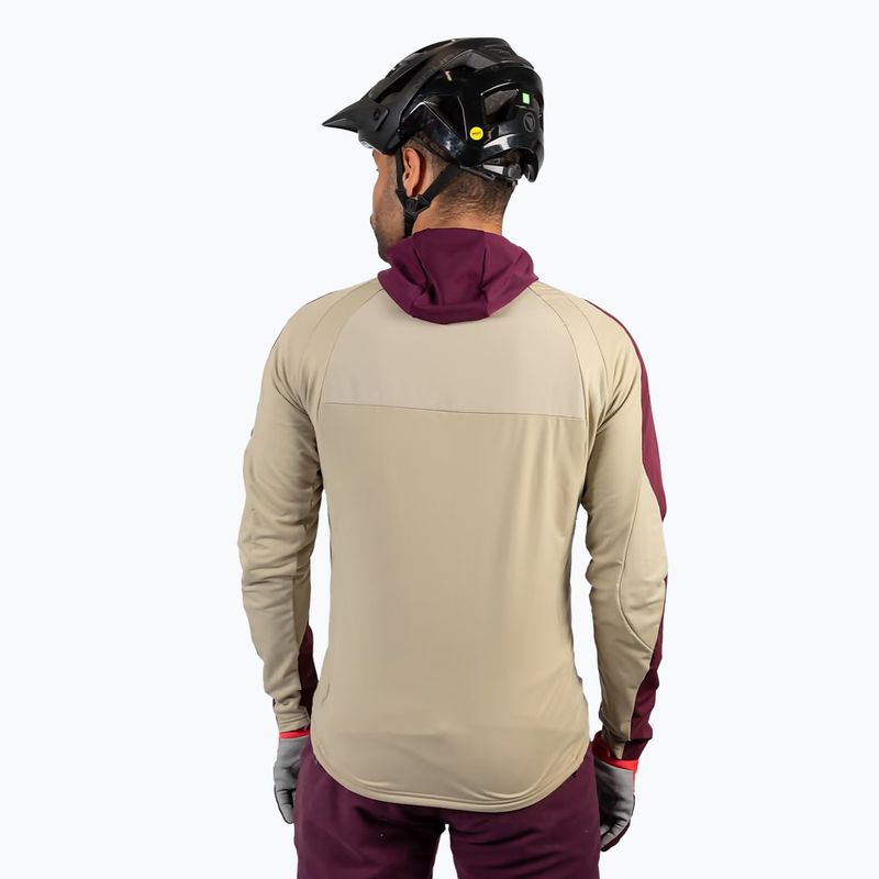 Pánská cyklistická mikinaEndura MT500 Thermo II a aubergine 4