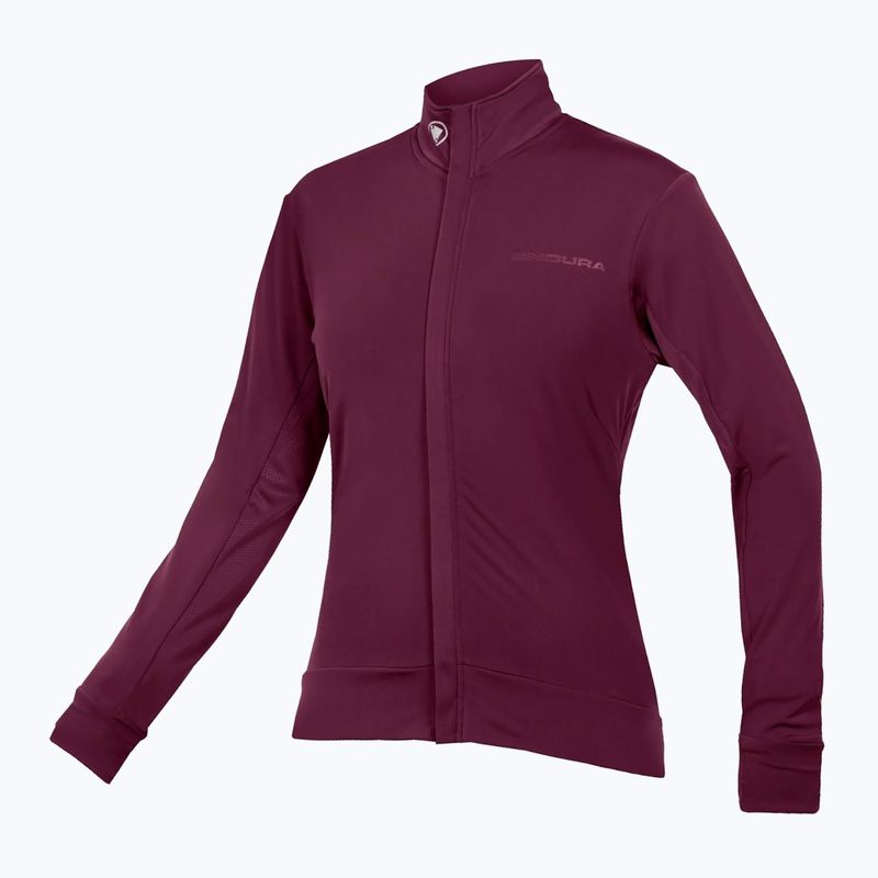 Dámský cyklistický dres Longsleeve Endura Xtract Roubaix aubergine 8