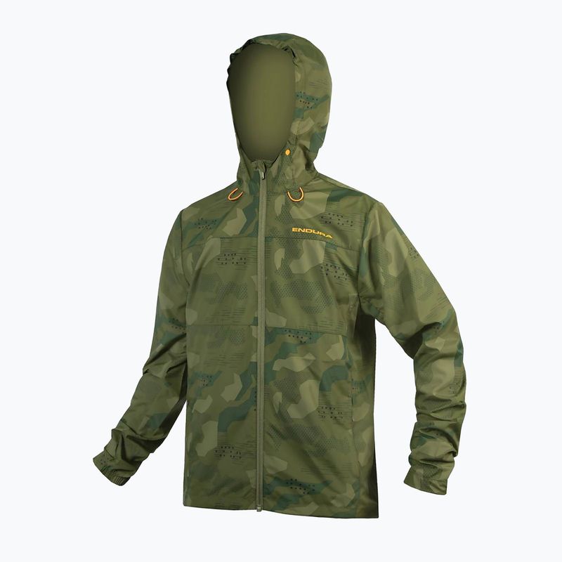 Pánská cyklistická bunda Endura Hummvee Windshell tonal olive 11