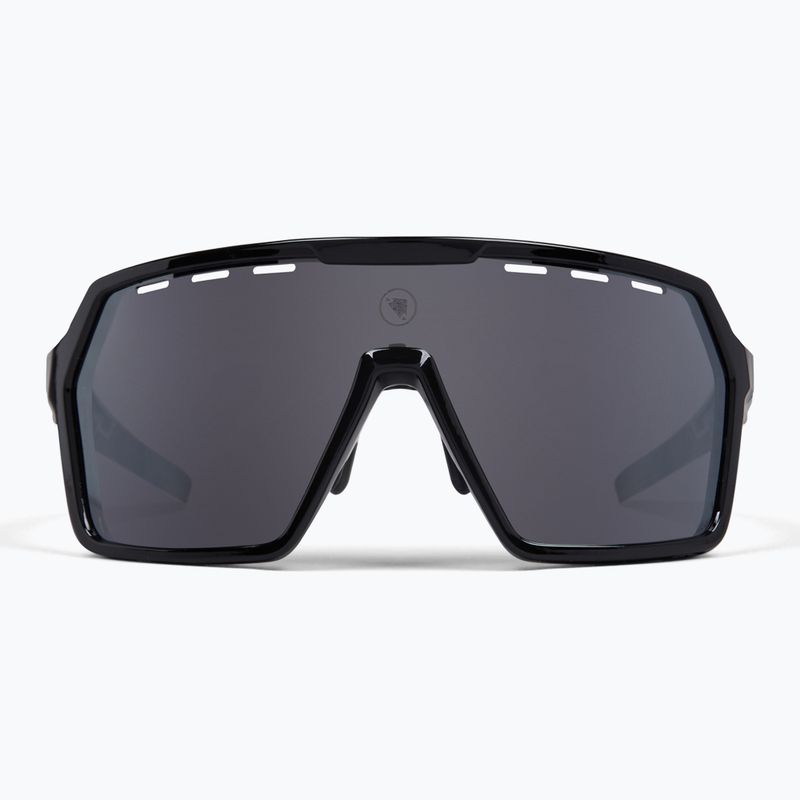 Sluneční brýle Endura Singletrack black/platinum revo smoke/clear silver flash mirror