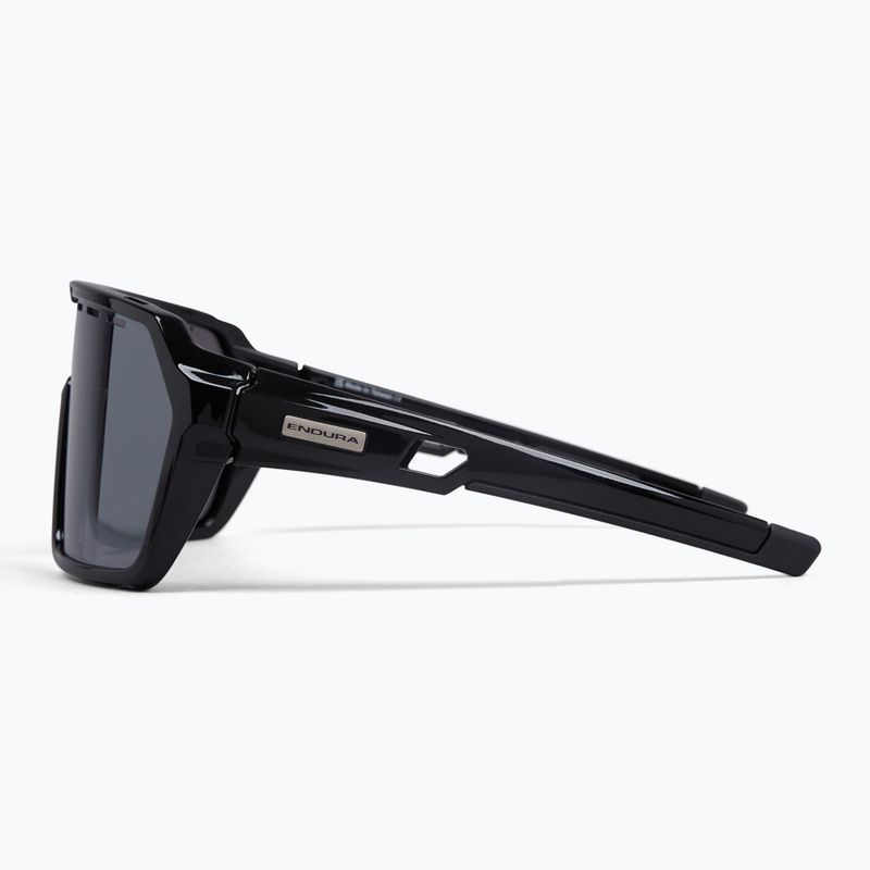 Sluneční brýle Endura Singletrack black/platinum revo smoke/clear silver flash mirror 3